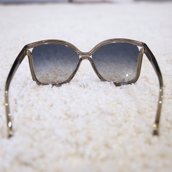 NWT 100% Authentic Chloe Greige Sunglasses - Picture 5 of 7